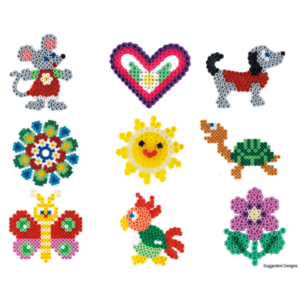 “Hama 10,000 Beads & Colourful Pegboard Bucket”