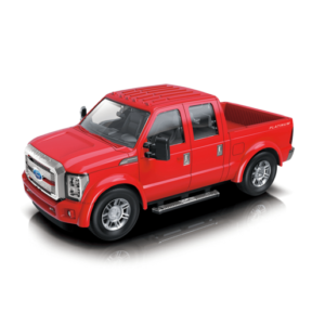 1:28 Scale Ford F350 Friction Car – Red