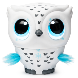 Owleez Flying Baby Owl Interactive Toy – White