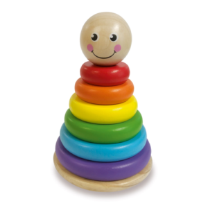 Woodlets Rainbow Stacking Rings