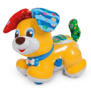 Baby Clementoni Bilingual Peekaboo Dog – English and Spanish