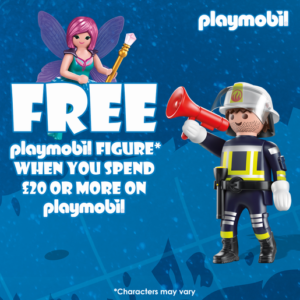 Playmobil Figure Giveaway Promotion