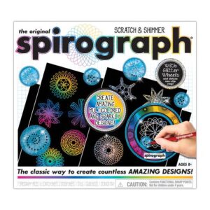 Spirograph Scratch and Shimmer Set