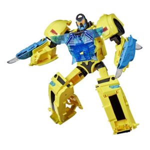 Transformers Cyberverse Adventures: Battle Call Lights and Sounds Bumblebee Figure