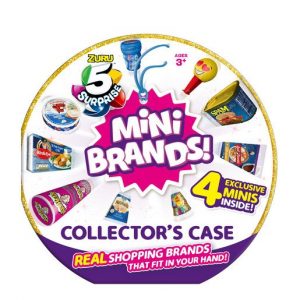 5 Surprise Mini Brands Collector’s Carry Case By ZURU