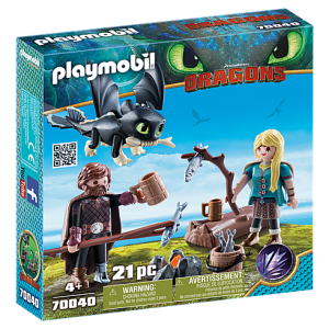 Playmobil Dragons - 70040 Hiccup and Astrid Playset