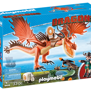 Playmobil Dragons - 9459 Snotlout and Hookfang