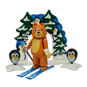 Playmobil 1001 - Bear on Skis
