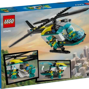 Lego City Emergency Rescue Helicopter Set 60405