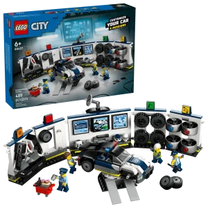 Lego City Custom Police Car Garage Set 60457