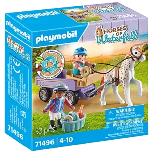 Playmobil Horses Of Waterfall Pony Carriage 71496