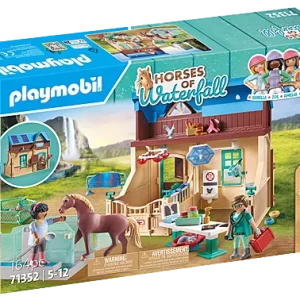 Playmobil Horses Of Waterfall Riding Therapy and Veterinary Practice 71352