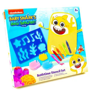 Baby Shark Bath Time Stencil Set