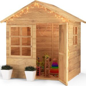 Big Game Hunters Evermeadow Wooden Playhouse with Floor