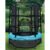 4.5ft Trampoline with Net – Black