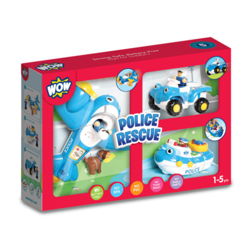 WOW Toys Police Rescue Playset