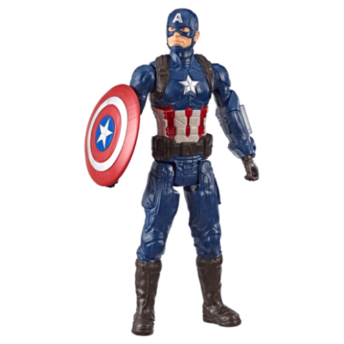 Marvel Avengers Endgame Power FX: Titan Hero Series 30cm Figure – Captain America