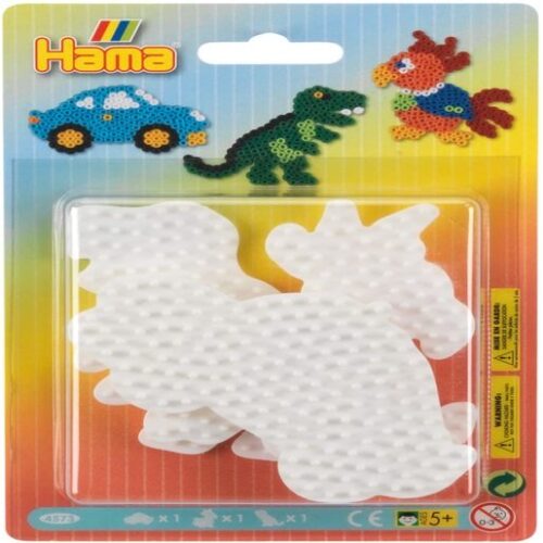 “Hama Beads Small Car, Parrot and Dinosaur Pack”