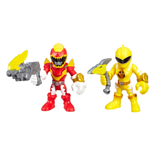 Playskool Power Rangers Figures – Red Ranger and Yellow Ranger