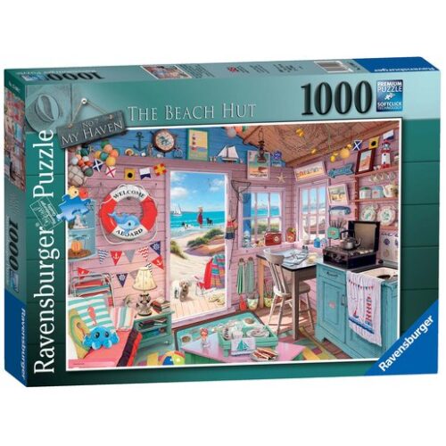 Ravensburger No.7 My Haven The Beach Hut Puzzle – 1000pc
