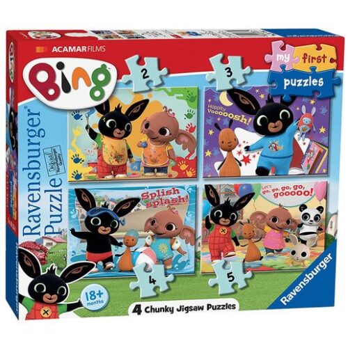 Ravensburger 4 in a Box Puzzles – Bing Bunny