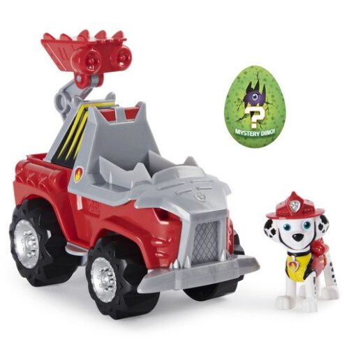 Paw Patrol Dino Rescue Deluxe Vehicle and Mystery Dinosaur – Marshall