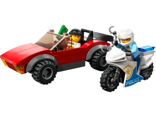 Lego City Police Bike Car Chase Set 60392