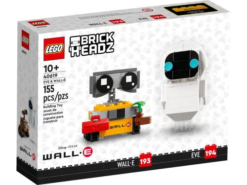 Lego EVE & WALL•E Set 40619 | Lego Brickheadz