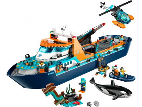 Lego Arctic Explorer Ship Set 60368 | Lego City