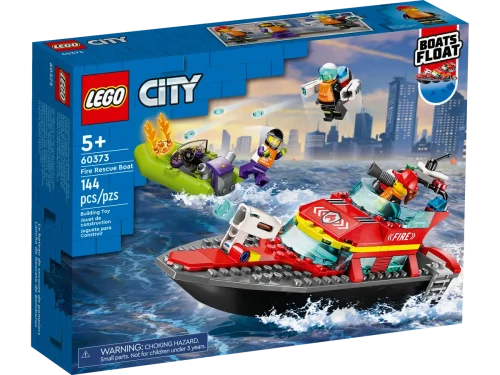 Lego City Fire Rescue Boat Set 60387