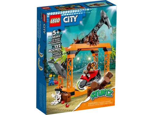 Lego City The Shark Attack Stunt Challenge Set 60342