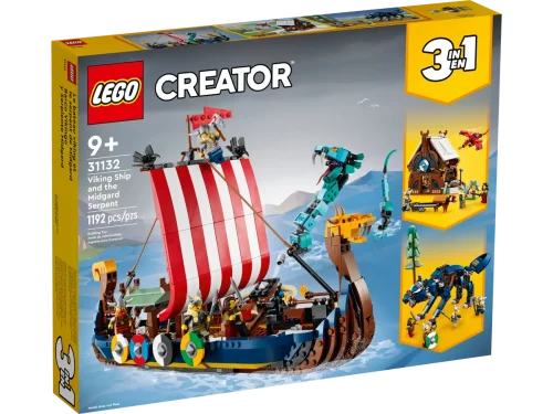 Lego Creator Viking Ship and the Midgard Serpent 31132