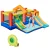 Outsunny 4 in 1 Kids Bouncy Castle Extra Large Double Slides & Trampoline Design Inflatable