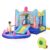 Outsunny Bounce Castle Inflatable Trampoline Slide Pool Octopus Design