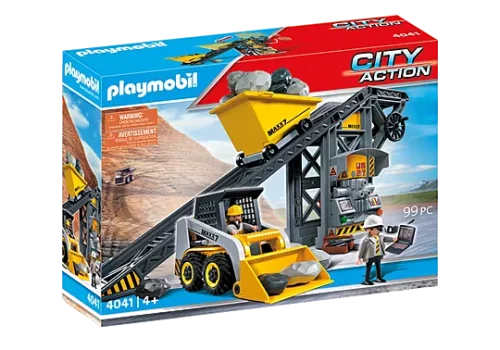 Playmobil 4041 Conveyor Belt with Mini Excavator