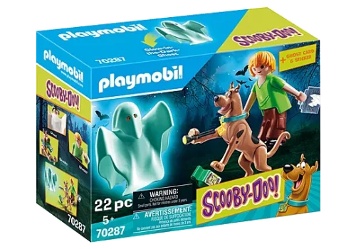 Playmobil 70287 – SCOOBY-DOO! Scooby and Shaggy with Ghost