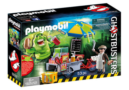 Playmobil 9222 Slimer with Hot Dog Stand